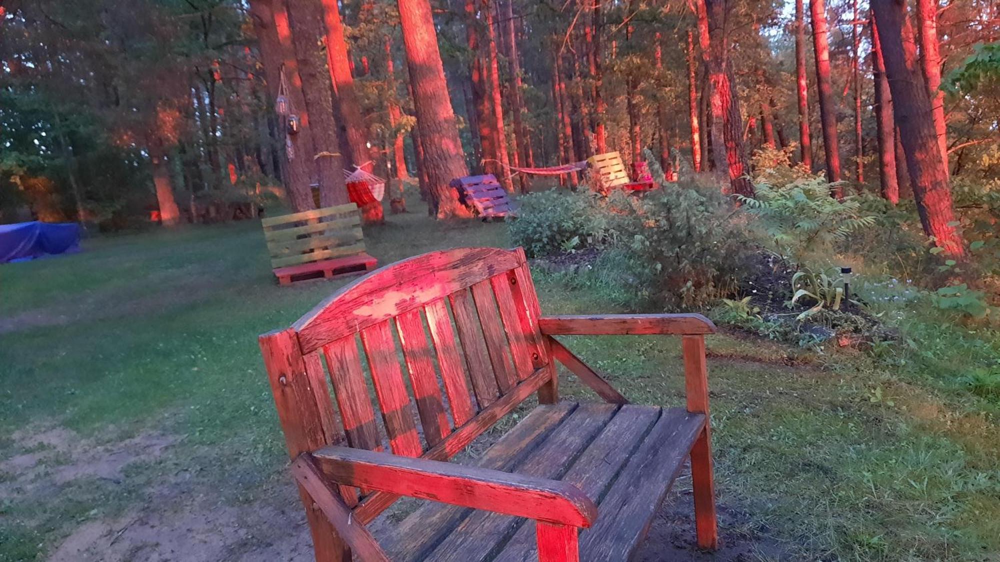 Kempings Ezerpriedes Burtnieki  Kültér fotó
